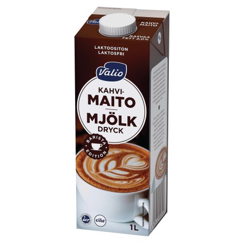 Kahvimaito Valio laktoositon uht 1l