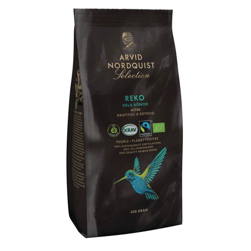 Kahvipapu Arvid nordquist reko tumma paahto 450g
