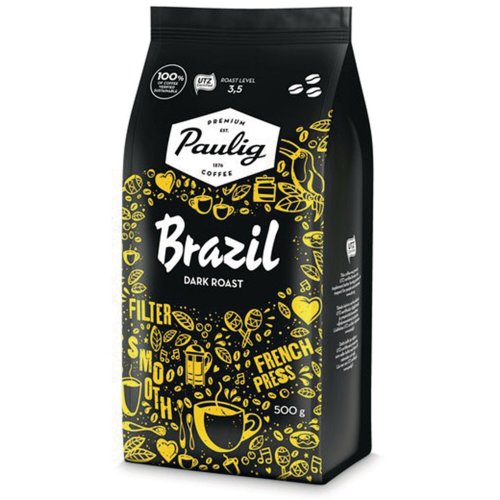 Kahvipapu Paulig brazil dark roast tumma paahto 500g