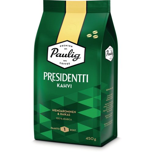 Kahvipapu Paulig presidentti vaalea paahto 450g