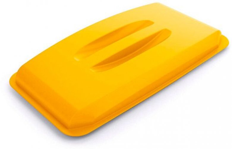 Kansi Durabin 60L roska-astian keltainen