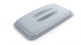 Kansi Durabin Eco 60L roska-astian harmaa