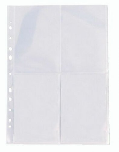 Kansiotasku a4 /80mic 4-osainen 10x15 valokuvat PP 10kpl