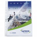 Kansiotasku A4 lyreco 80mi pp app 25kpl