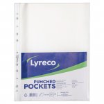 Kansiotasku lyreco a4+ 120mi pp app 25kpl