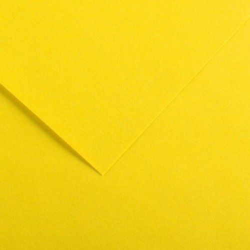 Kartonki 185g A4 04 Canary yellow Canson Iris Vivaldi