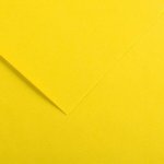 Kartonki 240g 50x65 04 Canary yellow Canson Iris Vivaldi 25 ark/pak
