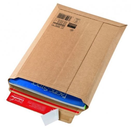 Kartonkikuori KK10/CP10 ruskea 540x730mm tarrasuljenta