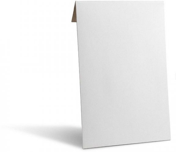 Kartonkikuori KK6 valkoinen 320x450mm tarrasuljenta
