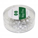 Karttaneula 20mm valkoinen 100kpl