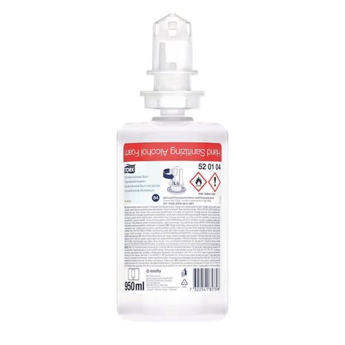 Käsidesinfiointivaahto Tork 520104 950ml 6kpl
