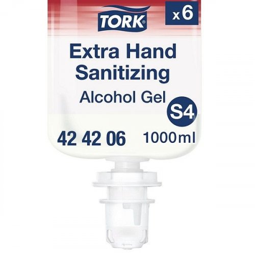 Käsihuuhde Tork Extra S4 geelimäinen 6x1000ml