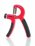Käsipuristin Gymstick säädettävä, punainen