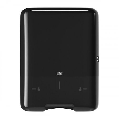 Käsipyyhe annostelija Tork musta Singlefold/C-fold H3