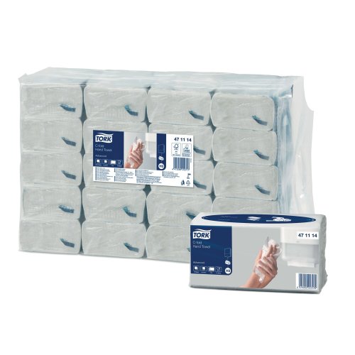 Käsipyyhe Tork® 471114 h3 c-taitto 2-krs 120kpl