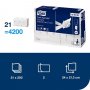 Käsipyyhe Tork H2 Advanced Flushable 2krs