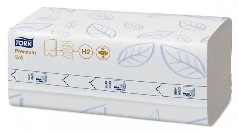 Käsipyyhe Tork H2 Xpress Compressed Soft Multifold M 170ark 12pkt