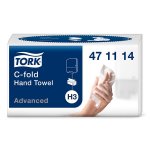 Käsipyyhe Tork H3 Advanced C-fold 2krs valkoinen 2400 arkkia