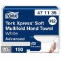 Käsipyyhe Tork Xpress H2 Multifold valkoinen