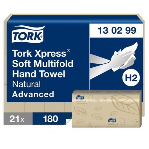 Käsipyyhe Tork Xpress Soft Natural Advanced