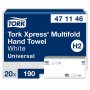 Käsipyyhe Xpress H2 Universal 2-krs valkoinen 3800ark