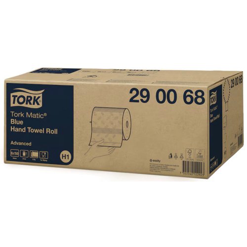 Käsipyyherulla Tork® 290068 h1 matic® blue 6kpl