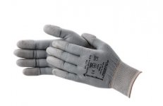 Kassakäsine Nordic Glove 670 S/7 harmaa nylon ESD-pinnoite