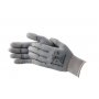 Kassakäsine Nordic Glove 670 M/8 harmaa nylon ESD-pinnoite