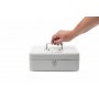 Kassalipas Cashbox valkoinen 25x18x9cm
