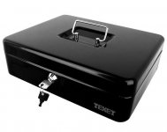 Kassalipas Suuri 12 /30cm musta avainlukolla