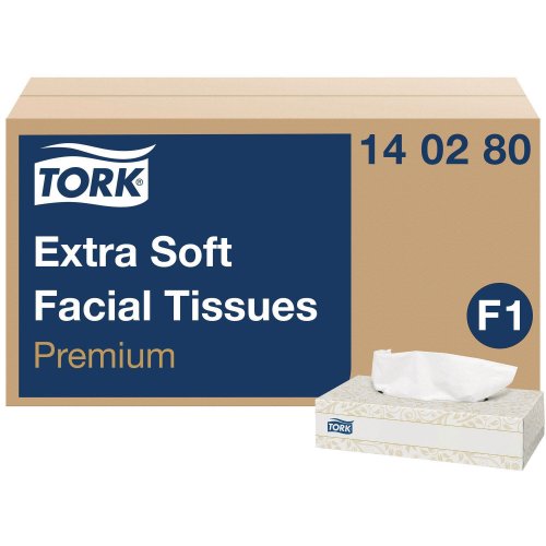 Kasvopyyhe Tork premium extra soft 140280 100kpl