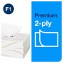 Kasvopyyhe Tork Premium Extra Soft 2krs