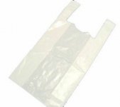 Muovikassi LD-PE 30L valkoinen 500kpl