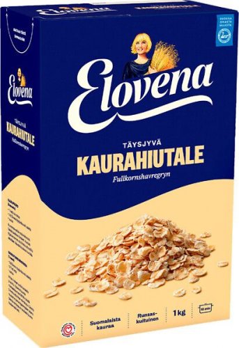 Kaurahiutale Elovena 1kg