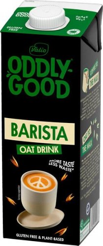 Kaurajuoma Oddlygood Barista UHT 1L gluteeniton