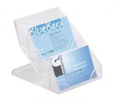 Käyntikorttiteline Durable kirkas 240 kortille