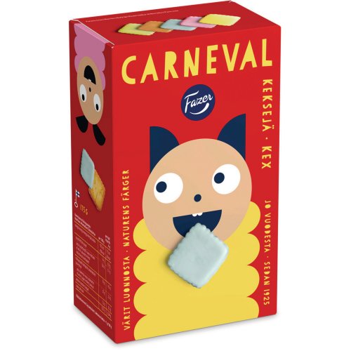 Keksi Fazer carneval 175g
