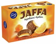 Keksi Fazer Jaffa leivos appelsiini 300 g , 12 pkt/ltk