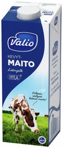 Kevytmaito Valio laktoositon UHT iskukuumennettu 10x1L