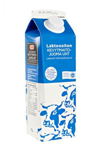 Kevytmaitojuoma Menu 10x1L UHT laktoositon