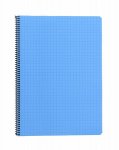 Kierrevihko a4 /80 7x7 muovikansi/sininen