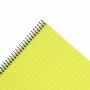 Kierrevihko a4 /80 7x7 keltainen muovikansi