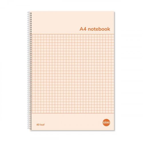 Kierrevihko a4 Rhino 40 sivua 7x7mm ruudut