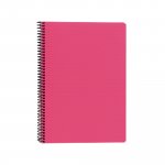Kierrevihko A5 Paperipiste /80 7x7 pinkki