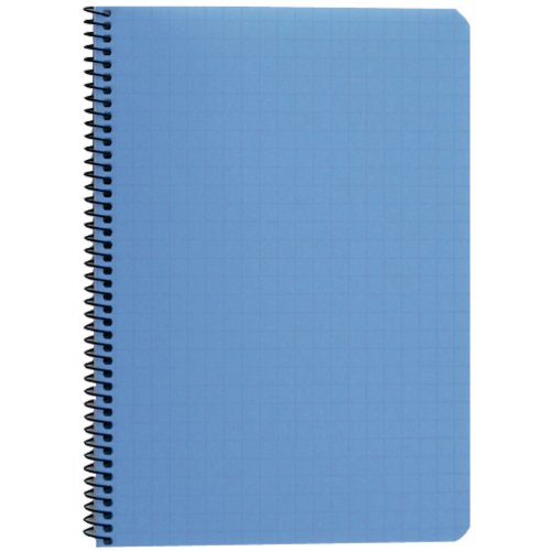 Kierrevihko A5 Paperipiste /80 ruudutettu 7x7mm sininen