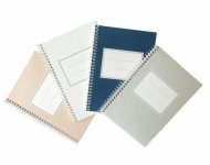 Kierrevihko a6 Classics 40 lehteä 7x7mm ruudut värilajitelma