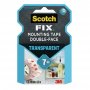 Scotch-fix kirkas 2-puol.teippi19mmx1,5m