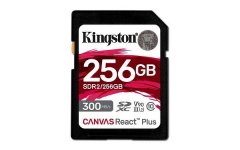 Kingston 256GB Canvas React Plus SDXC UHS-II 300R/260W U3 V90
