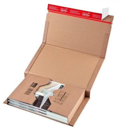 Kirjapakkaus CP20.06 ruskea 270x190x80mm