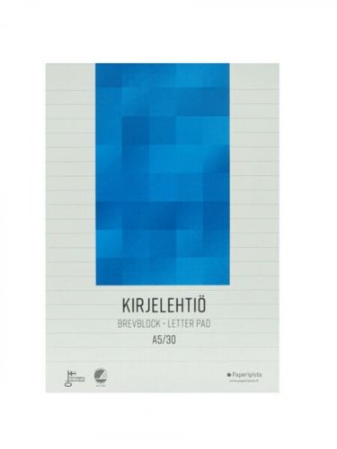 Kirjelehtiö A5 30 lehteä
